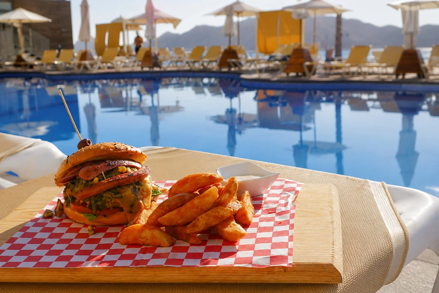 Snack bar de alberca en Royal Villas Resort